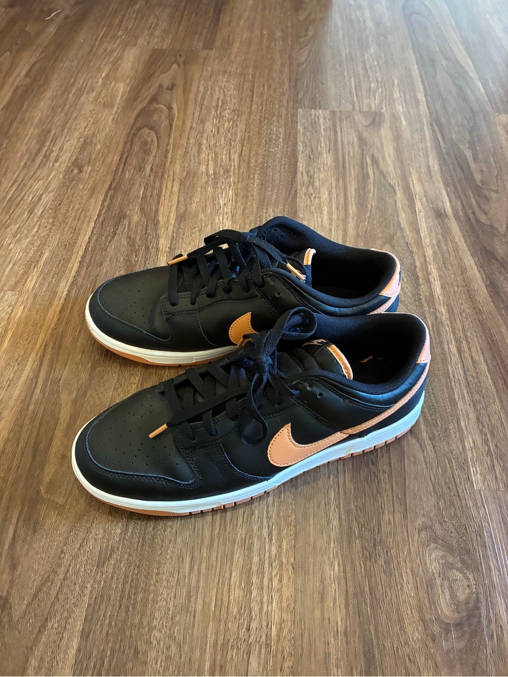 Nike Dunk Low Black Amber Brown DV0831-004 Men's Size 11